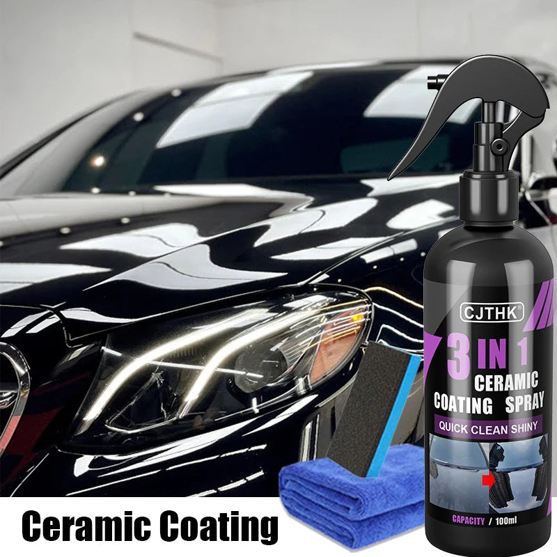 Carro cerâmico nano revestimento líquido, nano cristal, camada hidrofóbica, agente de pintura de polimento, carro polonês, nanos revestimento, 3 em 1